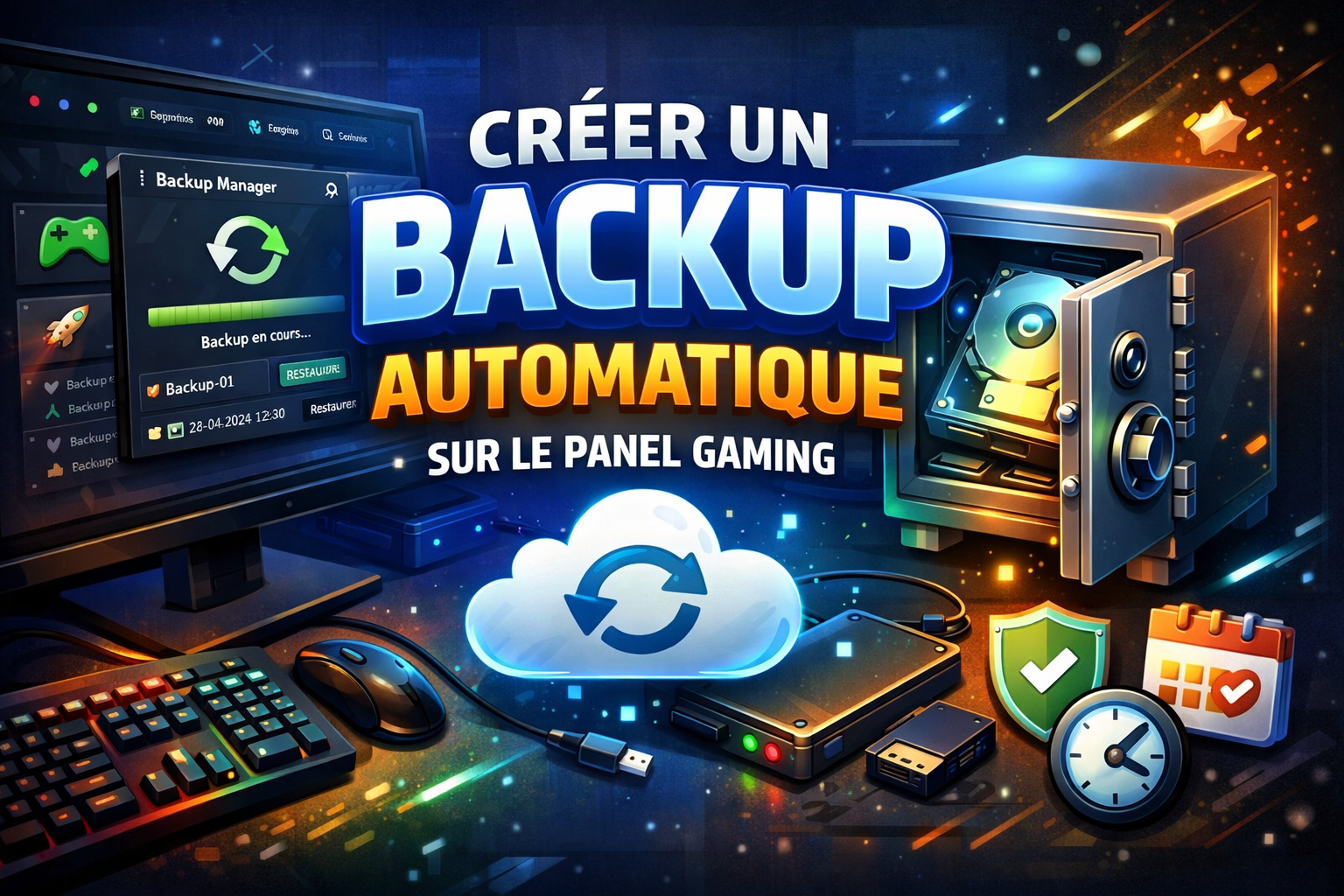 Automatiser les backups de son serveur de jeu