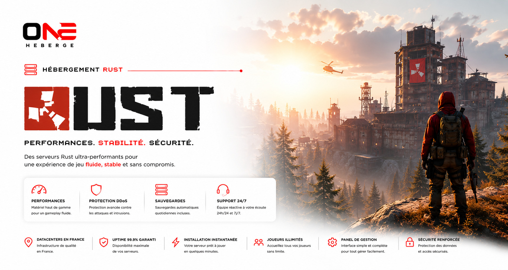 OneHeberge Rust hosting